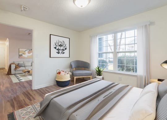 Dominium-Mulberry Place-Staged Bedroom