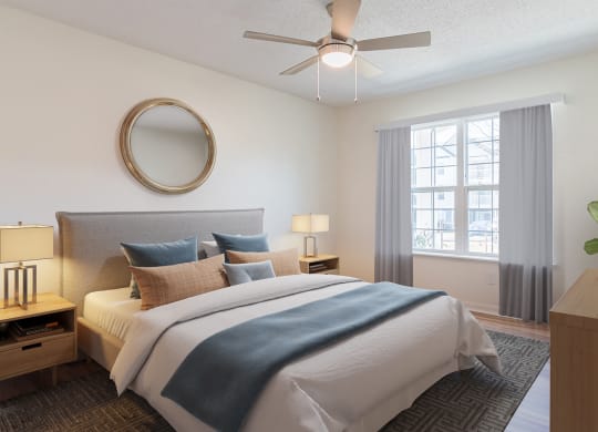 Dominium-Mulberry Place-Staged Bedroom