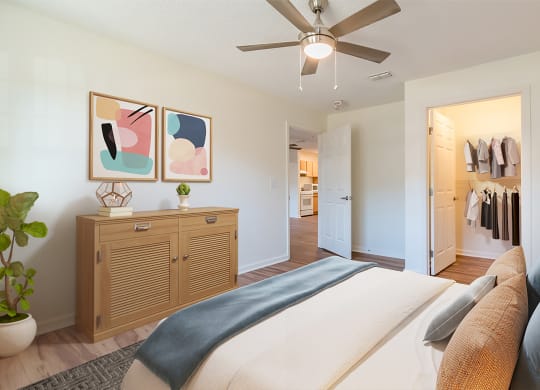 Dominium-Mulberry Place-Staged Bedroom
