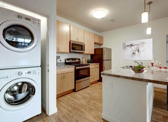 North Range Crossings_Model Apartment Laundry Unit