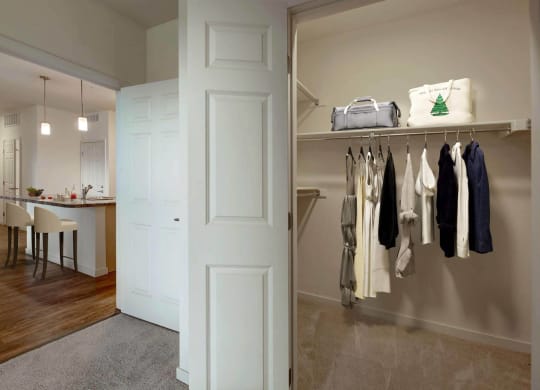 North Range Crossings_Model Apartment Closet