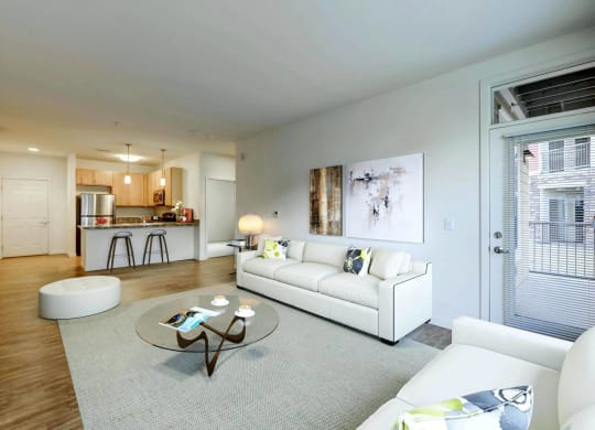 North Range Crossings_Model Apartment Living Room