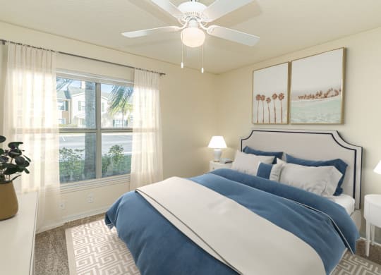 Dominium-Oak Meadows-Virtually Staged Bedroom