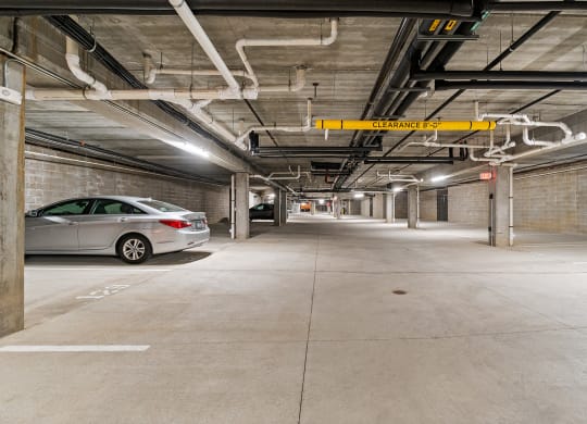 Garage at Oaks Landing 55+ Apartments, Minnesota