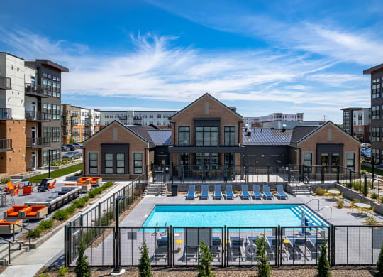 Dominium-Oasis at Twin Lakes-Pool Aerial