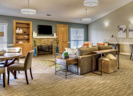 Community Room at Olive Branch Townhomes, Ohio