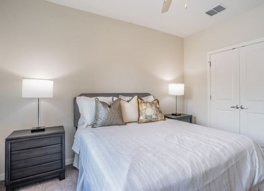 Sample Bedroom at Osprey Park 62+ Apartments, Florida, 34758
