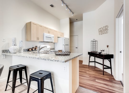 Dominium-Park Avenue West-Model Kitchen at Park Avenue West, Denver, CO 80205