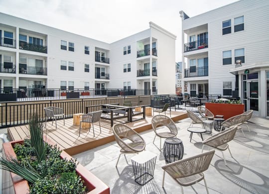 Dominium-Park Avenue West-Patio at Park Avenue West, Denver, 80205