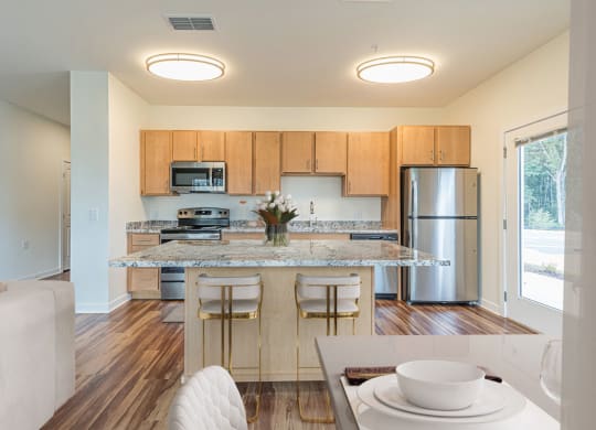 Dominium-Preserve at Peachtree Shoals-Virtually Staged Kitchen