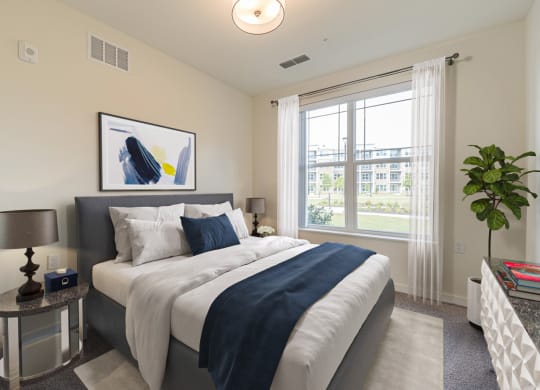 Dominium-Preserve at Peachtree Shoals-Virtually Staged Bedroom