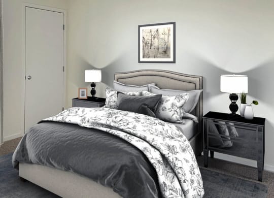 Bedroom at Preserve at Shady Oak Apartments, Minnetonka , MN 55343