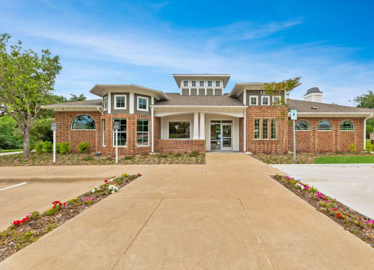Dominium-SandyCreek-ExteriorClubhouse at Sandy Creek Apartments, Bryan, Texas