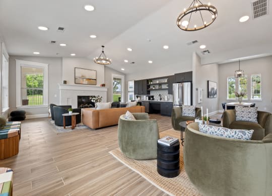 Interior area at Sandy Creek Apartments, Bryan, Texas