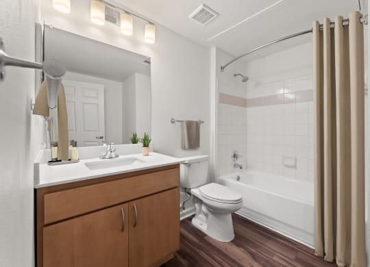 Bath at Sandy Creek Apartments, Bryan