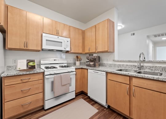 Kitchen at Sandy Creek Apartments, Texas, 77807