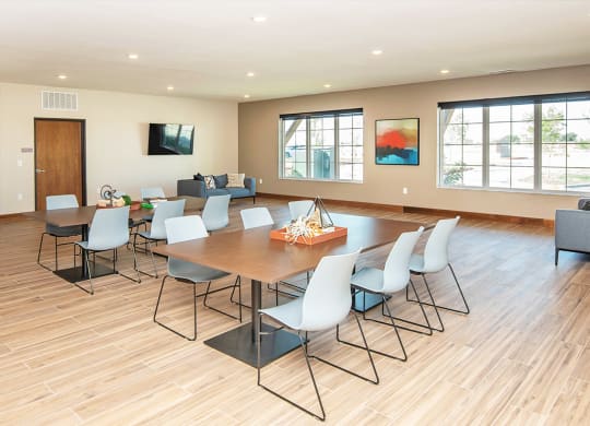 Common Room at Scharbauer Flats, Midland, TX, 79705