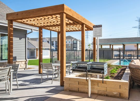 Grilling Area at Scharbauer Flats, Texas