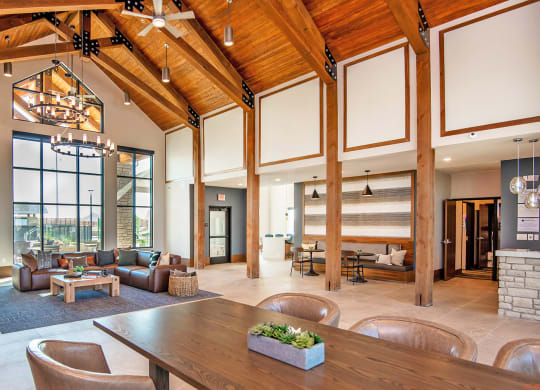 Community Room at Scharbauer Flats, Midland, TX
