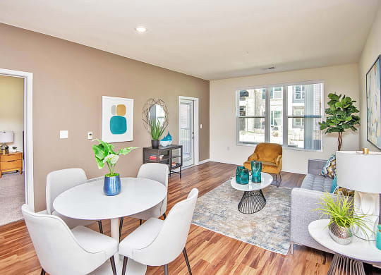 Dining And Living Area at Scharbauer Flats, Midland, TX, 79705