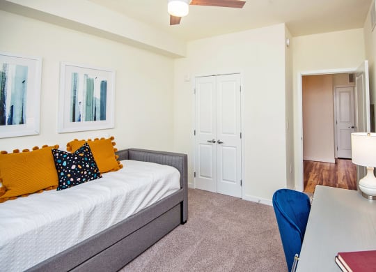 Small Bedroom at Scharbauer Flats, Midland, TX