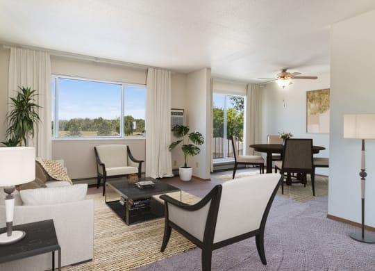 Dominium-Somerset Properties-Living and Dining Room