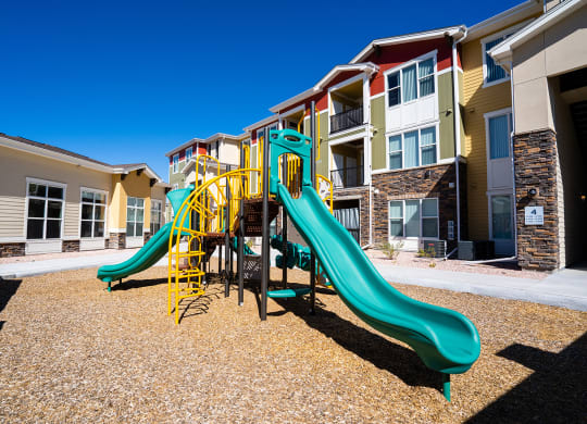 our apartments have a playground for your kids to play