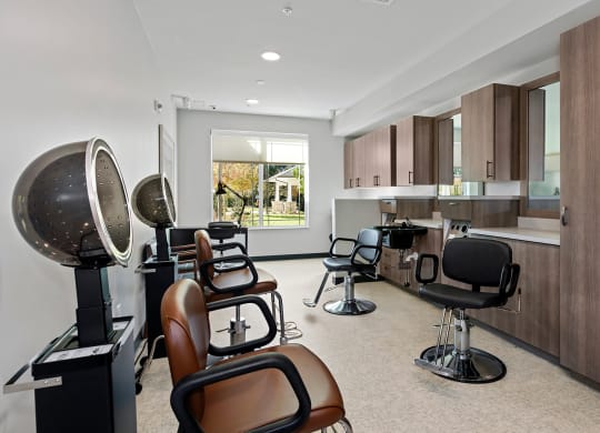 Beauty Salon at Stonepointe 55+ Apartments, Lithonia, Georgia