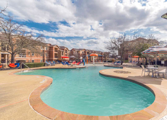 Pool at Stoneridge Apartments, Pflugerville, TX