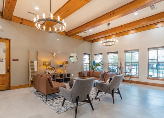 Lounge at Stoneridge Apartments, Pflugerville Texas