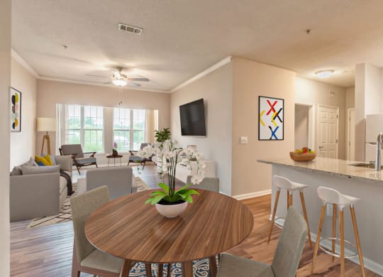 Apt Overview at Sycamore Ridge, Gainesville, GA