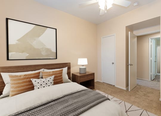Dominium-The Springs-Bedroom at The Springs, Texas, 78620