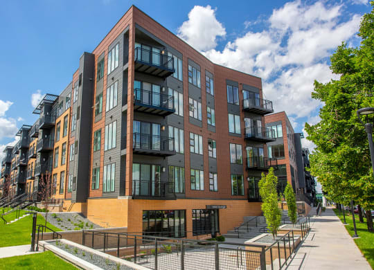 Exterior View at Union Flats, St. Paul, MN 
