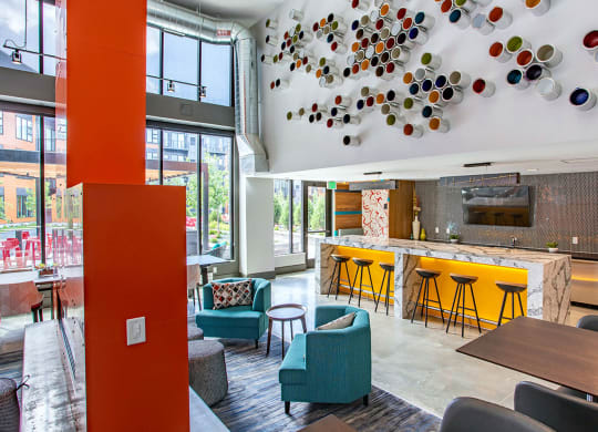 Community Kitchen at Union Flats, St. Paul Minnesota