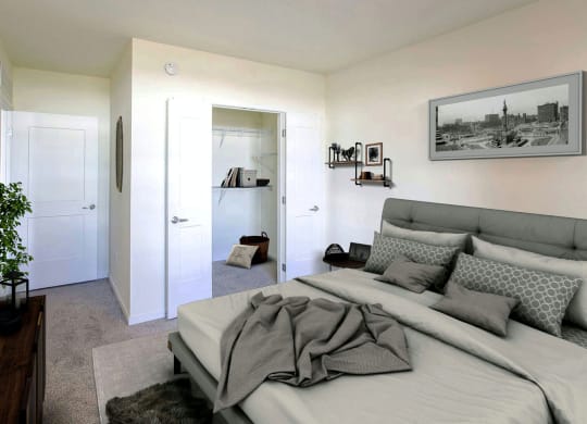 Gorgeous Bedroom at Union Flats, St. Paul, MN