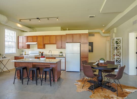 Dining Room and Kitchenat Upper Post Flats, Fort Snelling, MN