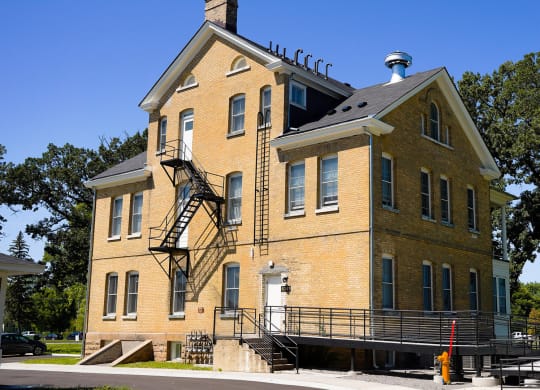 Exterior View  Of Building at Upper Post Flats, Fort Snelling
