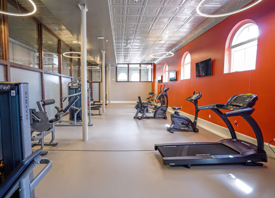 Modern Fitness Center at Upper Post Flats, Fort Snelling, 55111