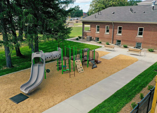 Playgroundat Upper Post Flats, Fort Snelling, 55111