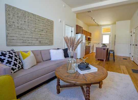 Living Area With Kitchenat Upper Post Flats, Fort Snelling, 55111
