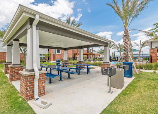 Picnic Pavilion at Vermillion Apartments, Houston