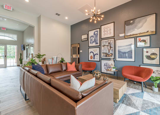 Clubroom at Vermillion Apartments, Houston, 55901