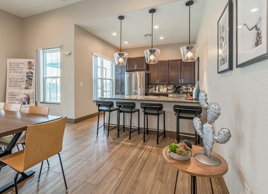 Dining And Kitchen at Vermillion Apartments, Texas, 77021