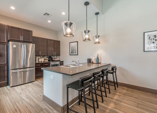 Community Kitchen at Vermillion Apartments, Texas