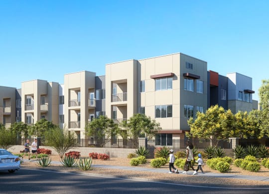 Building Exterior at 67 Flats, Glendale Arizona