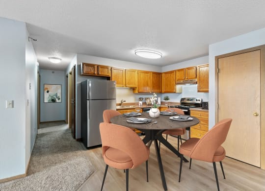 Dominium_Albertville Meadows_Upgraded Virtually Staged Apt Home Kitchen