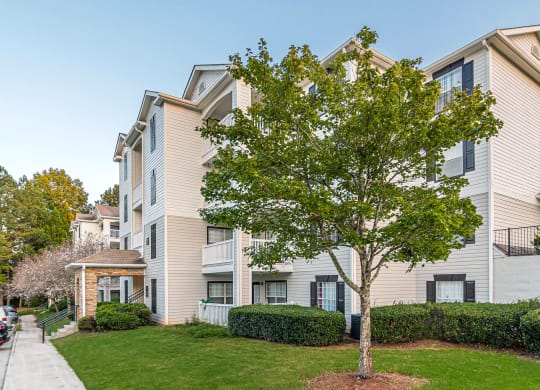 Building Exterior at Alexander at Stonecrest Apartments, Lithonia Georgia