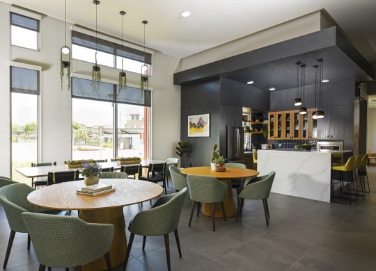 Clubhouse With Kitchen at Aviara Flats, Phoenix Arizona