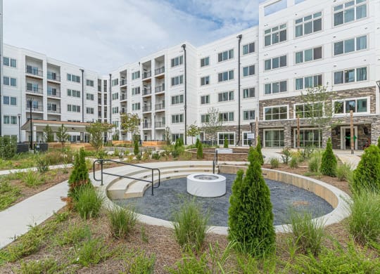 Exterior Building at Briar Park 55+ Apartments, Atlanta, GA