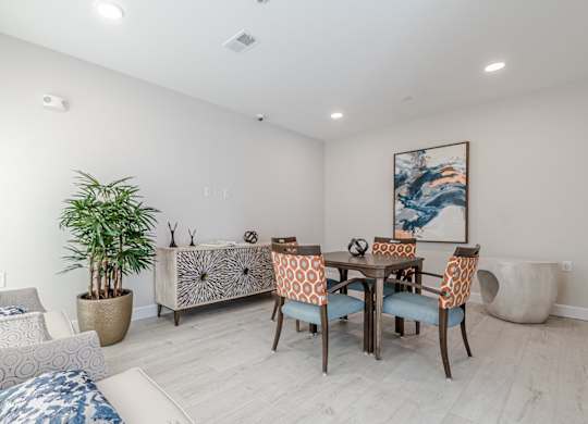 Dining Area at Briar Park 55+ Apartments, Atlanta, GA 30331